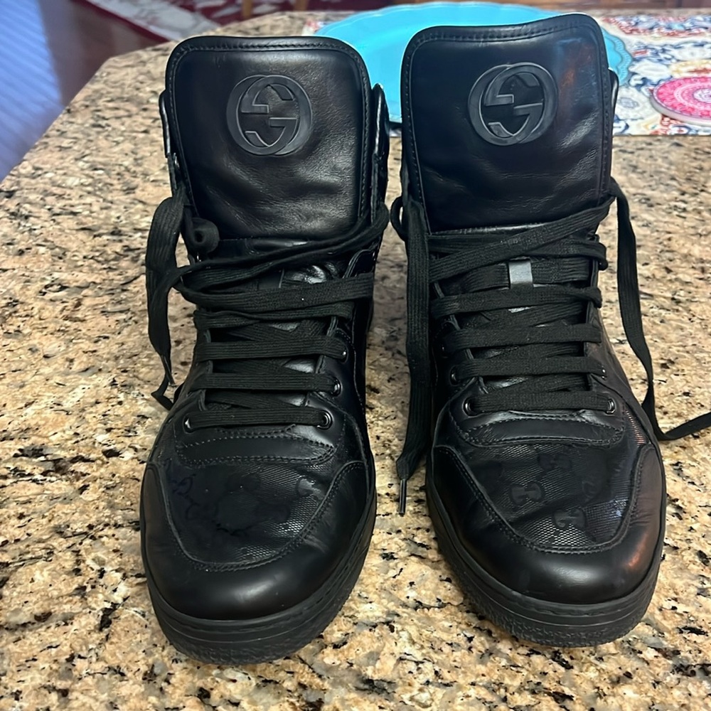 Gucci high top sneakers